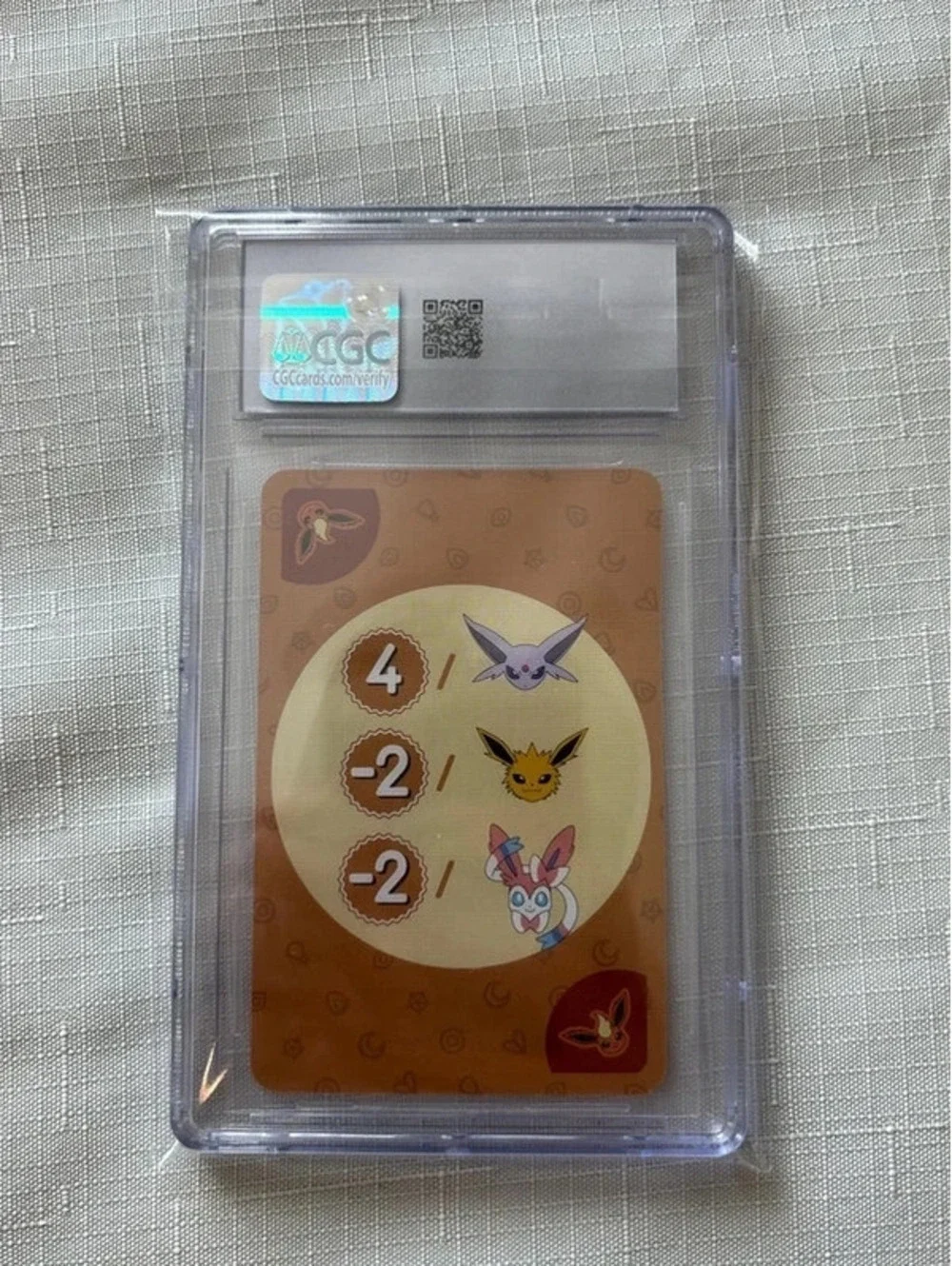 2019 Pokémon Flareon Korean Point Salad Eevee Edition CGC Gem Mint 10.